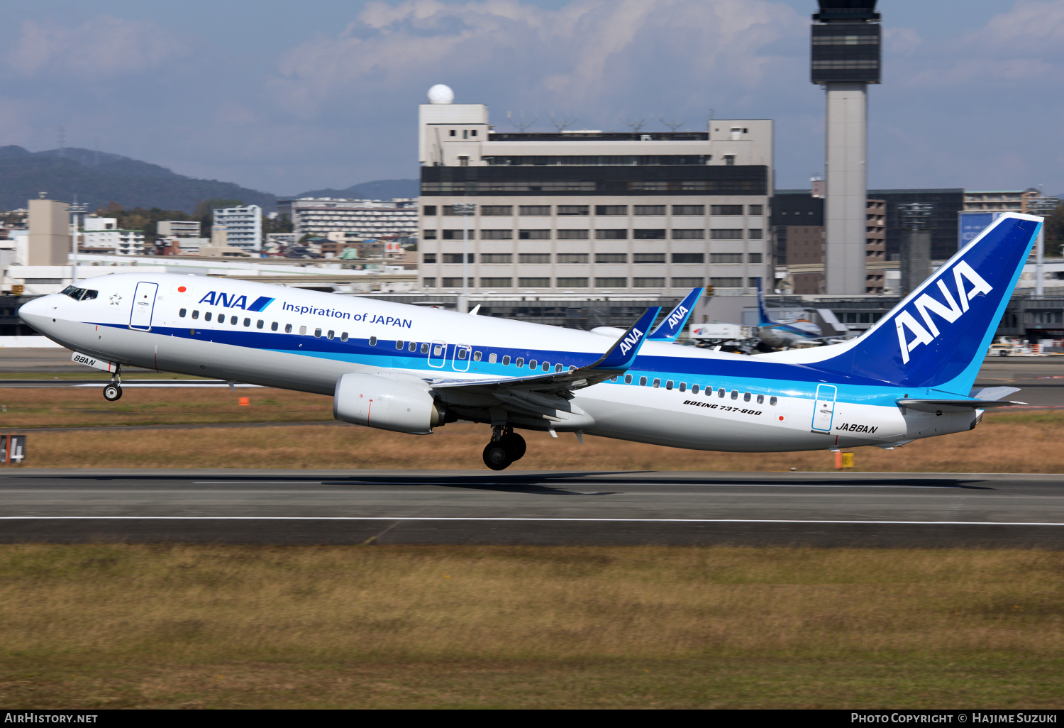 Aircraft Photo of JA88AN | Boeing 737-800 | All Nippon Airways - ANA | AirHistory.net #385113