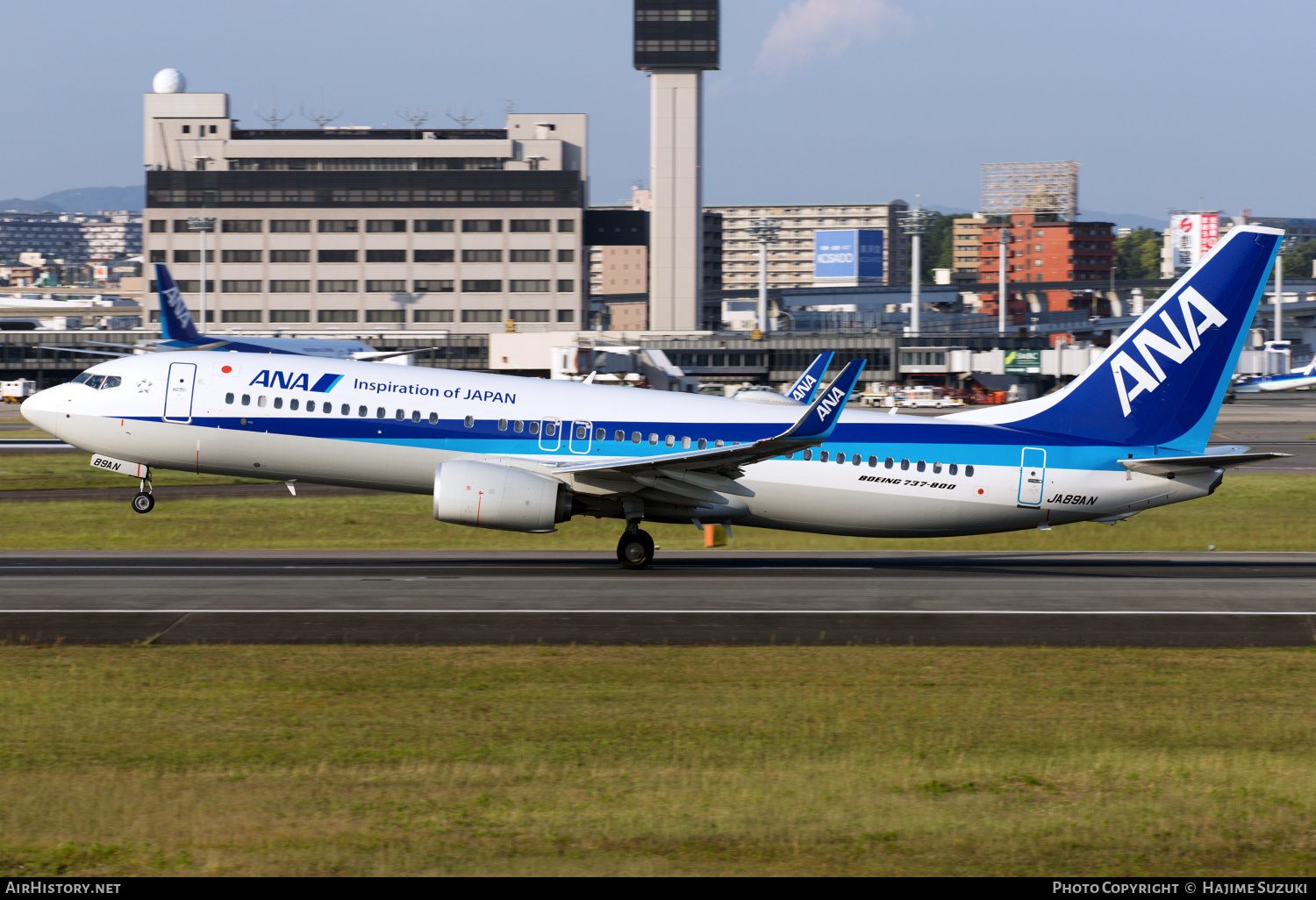 Aircraft Photo of JA89AN | Boeing 737-800 | All Nippon Airways - ANA | AirHistory.net #385115
