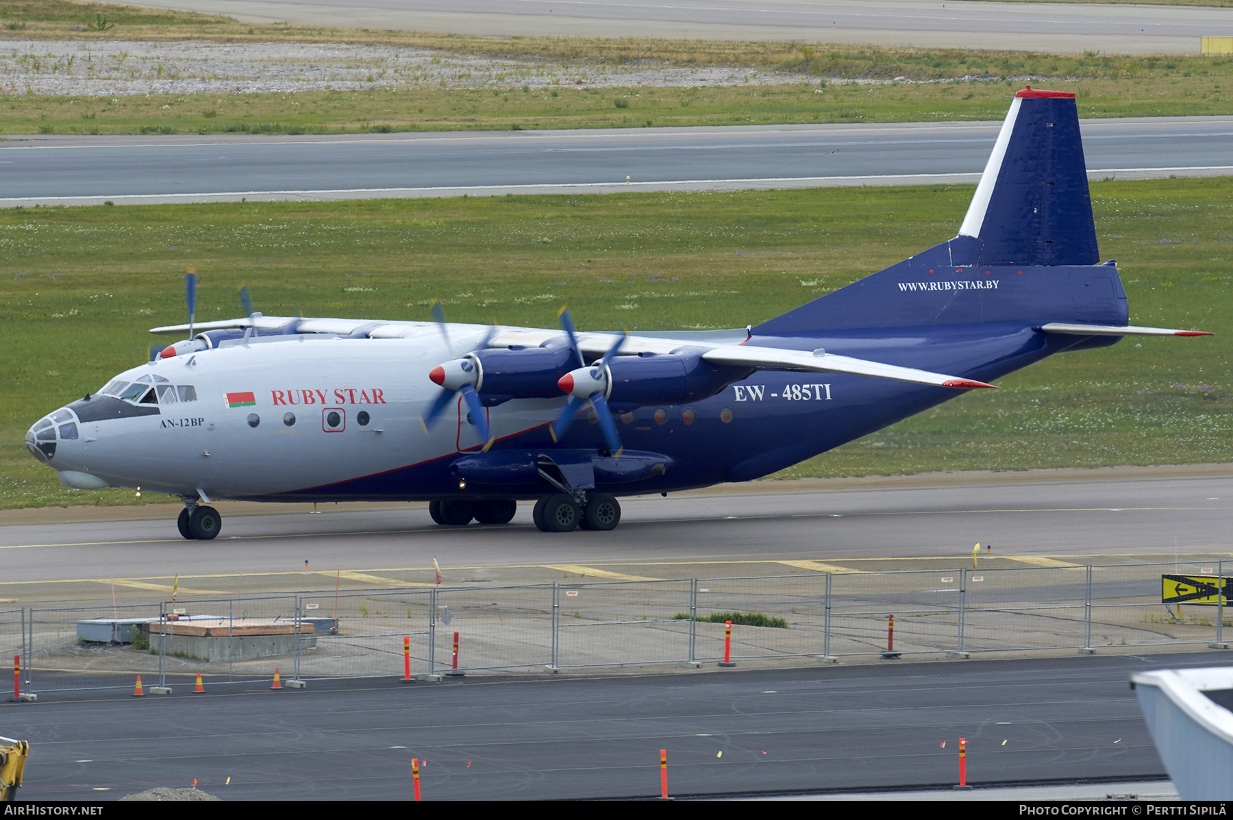 Aircraft Photo of EW-485TI | Antonov An-12BP | Ruby Star Airways | AirHistory.net #385130