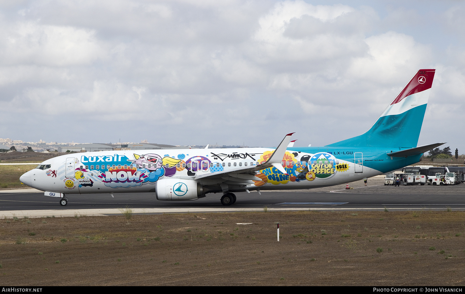 Aircraft Photo of LX-LGU | Boeing 737-8C9 | Luxair | AirHistory.net #385135