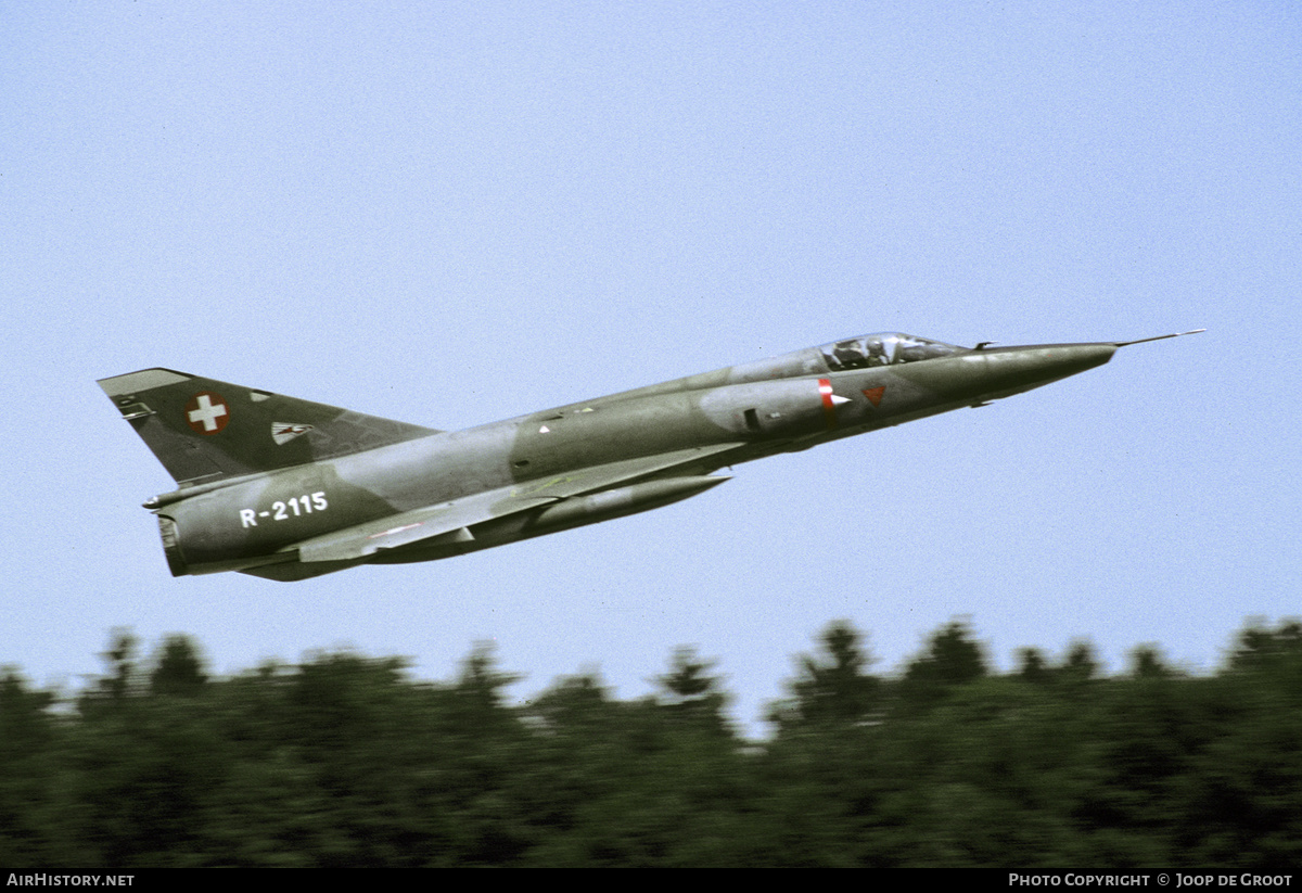 Aircraft Photo of R-2115 | Dassault Mirage IIIRS | Switzerland - Air Force | AirHistory.net #385148