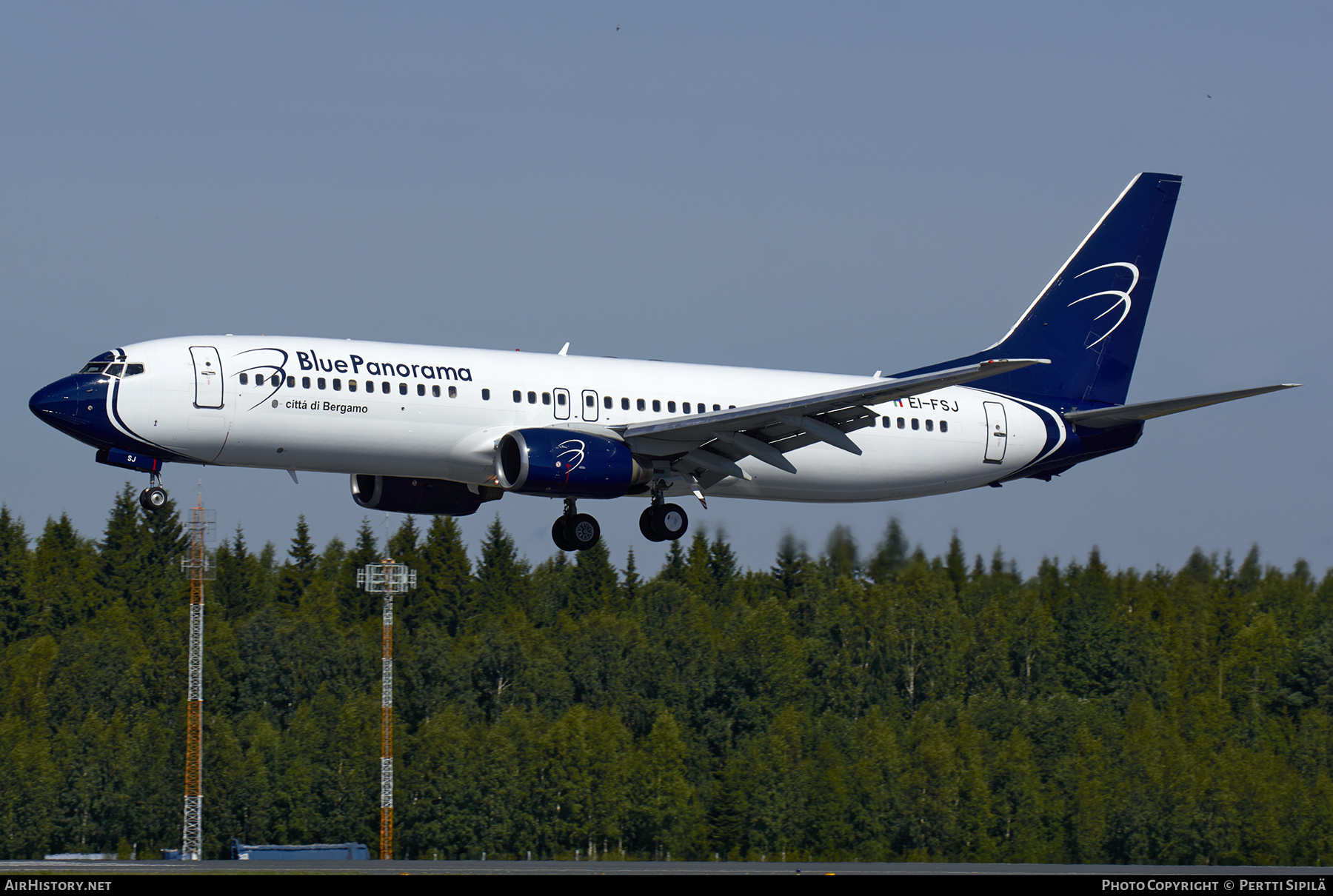 Aircraft Photo of EI-FSJ | Boeing 737-86N | Blue Panorama Airlines | AirHistory.net #385153