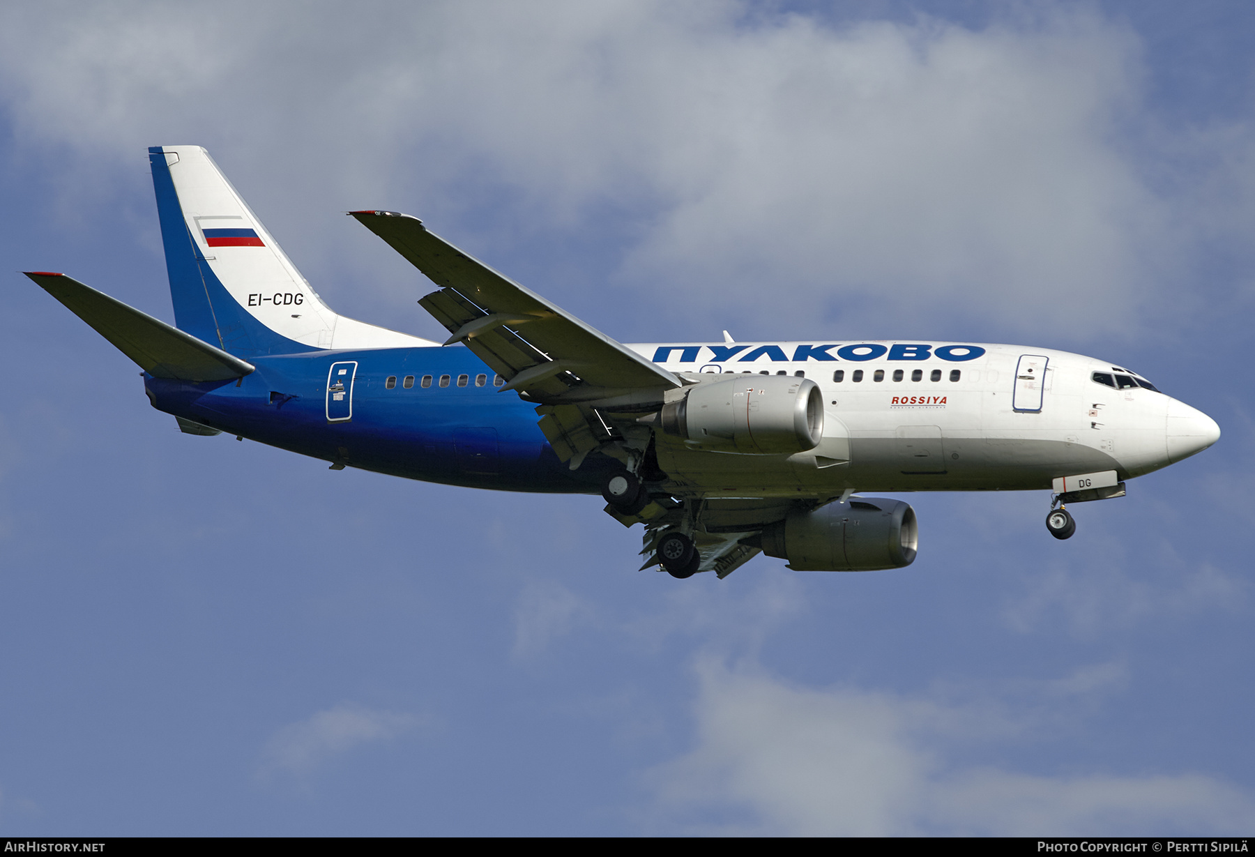 Aircraft Photo of EI-CDG | Boeing 737-548 | Pulkovo Airlines | AirHistory.net #385158