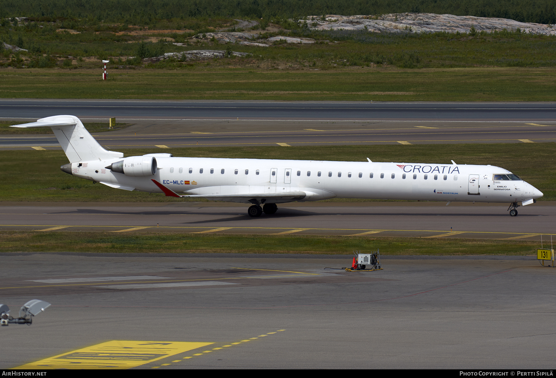 Aircraft Photo of EC-MLC | Bombardier CRJ-1000 (CL-600-2E25) | Croatia Airlines | AirHistory.net #385162