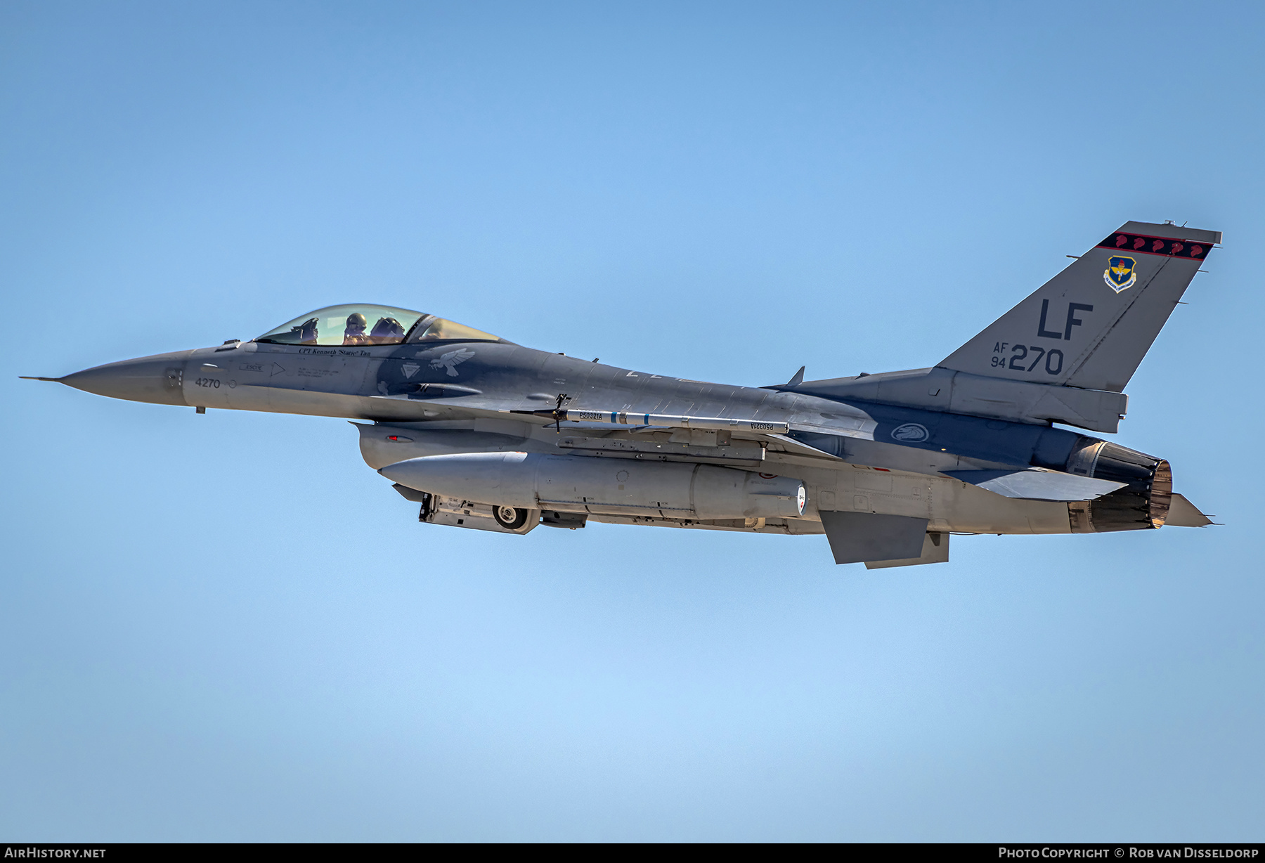 Aircraft Photo of 94-0270 / AF94-270 | General Dynamics F-16C Fighting Falcon | USA - Air Force | AirHistory.net #385164