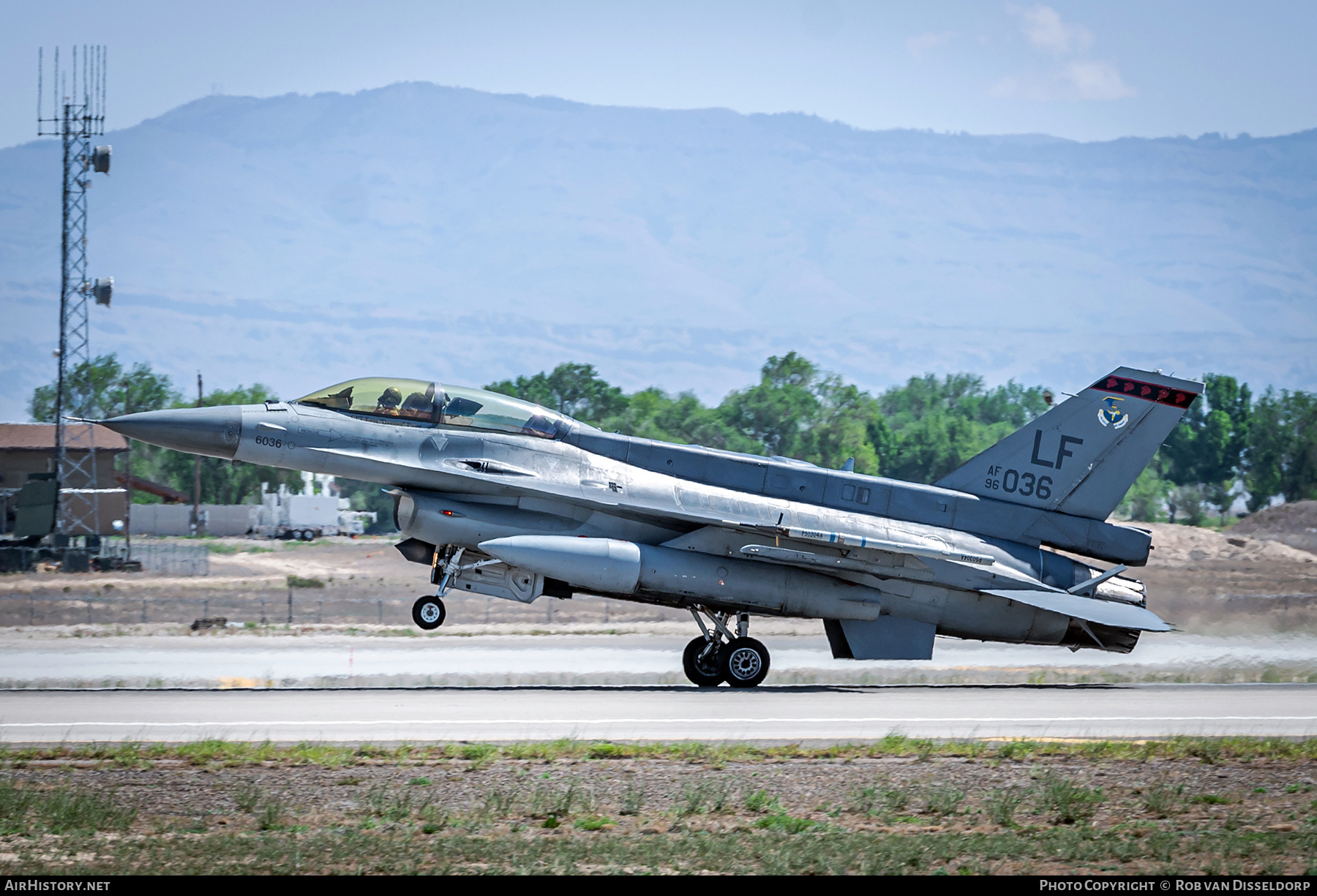 Aircraft Photo of 96-5036 / AF96-036 | Lockheed Martin F-16D Fighting Falcon | USA - Air Force | AirHistory.net #385170