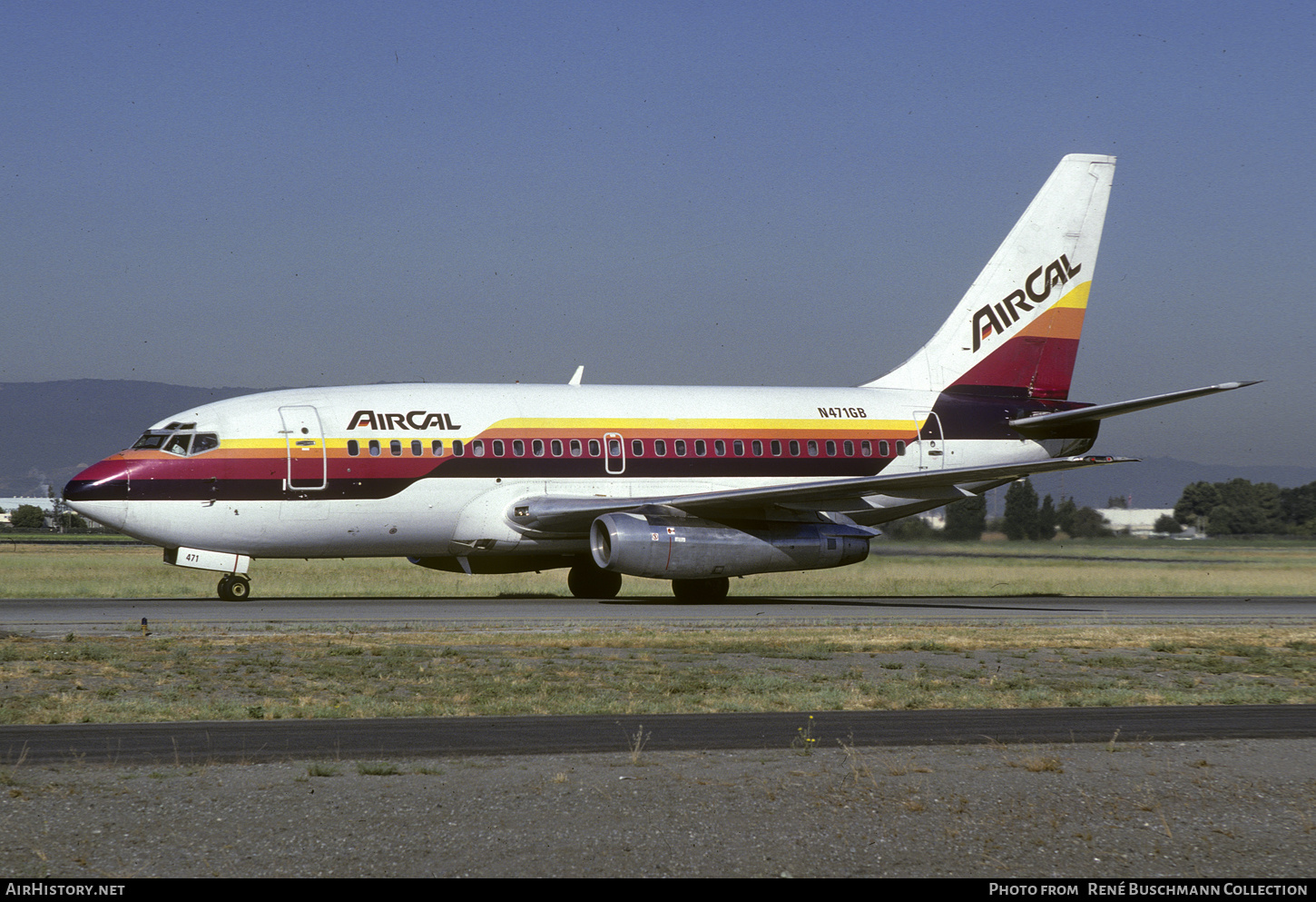 Aircraft Photo of N471GB | Boeing 737-159 | AirCal | AirHistory.net #385181