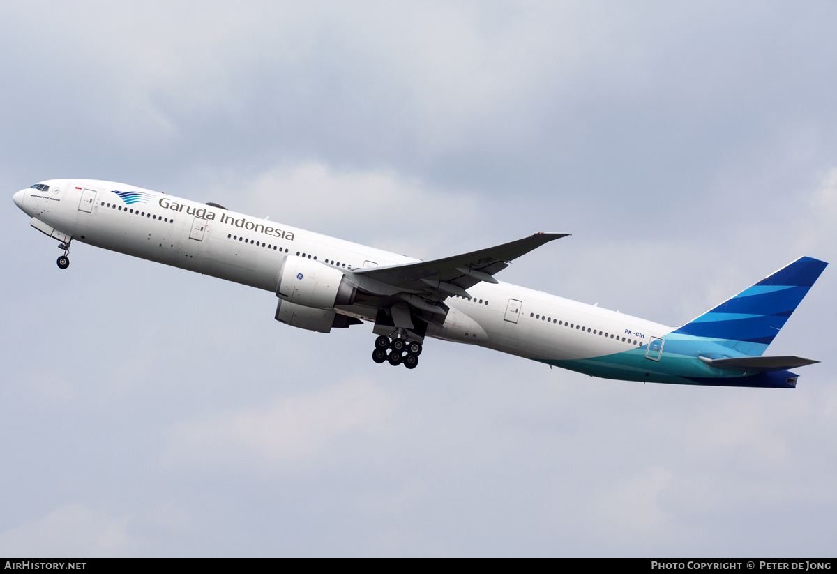 Aircraft Photo of PK-GIH | Boeing 777-3U3/ER | Garuda Indonesia | AirHistory.net #385191
