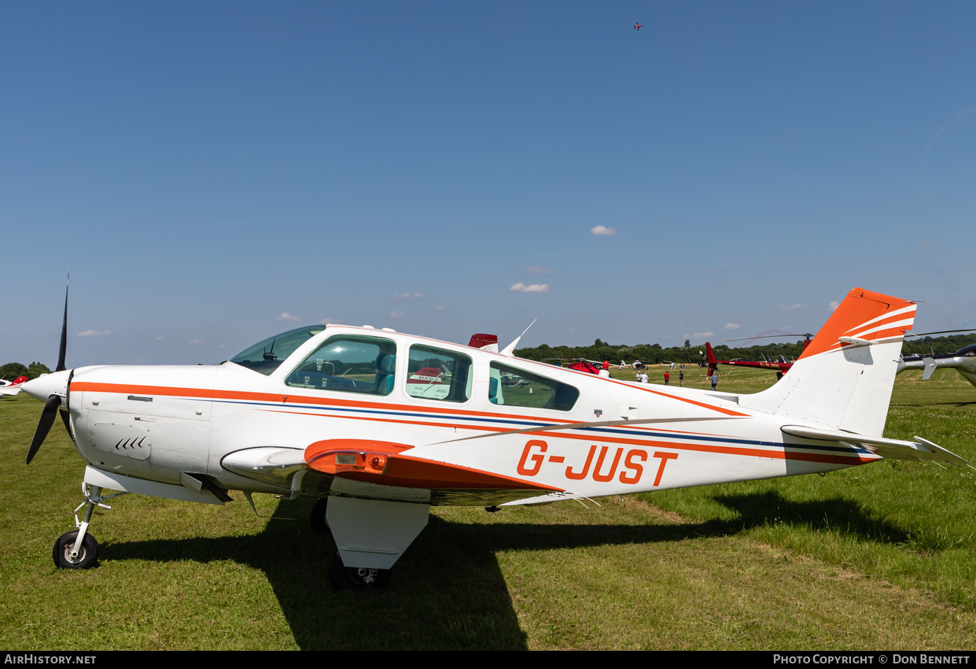 Aircraft Photo of G-JUST | Beech F33A Bonanza | AirHistory.net #385204