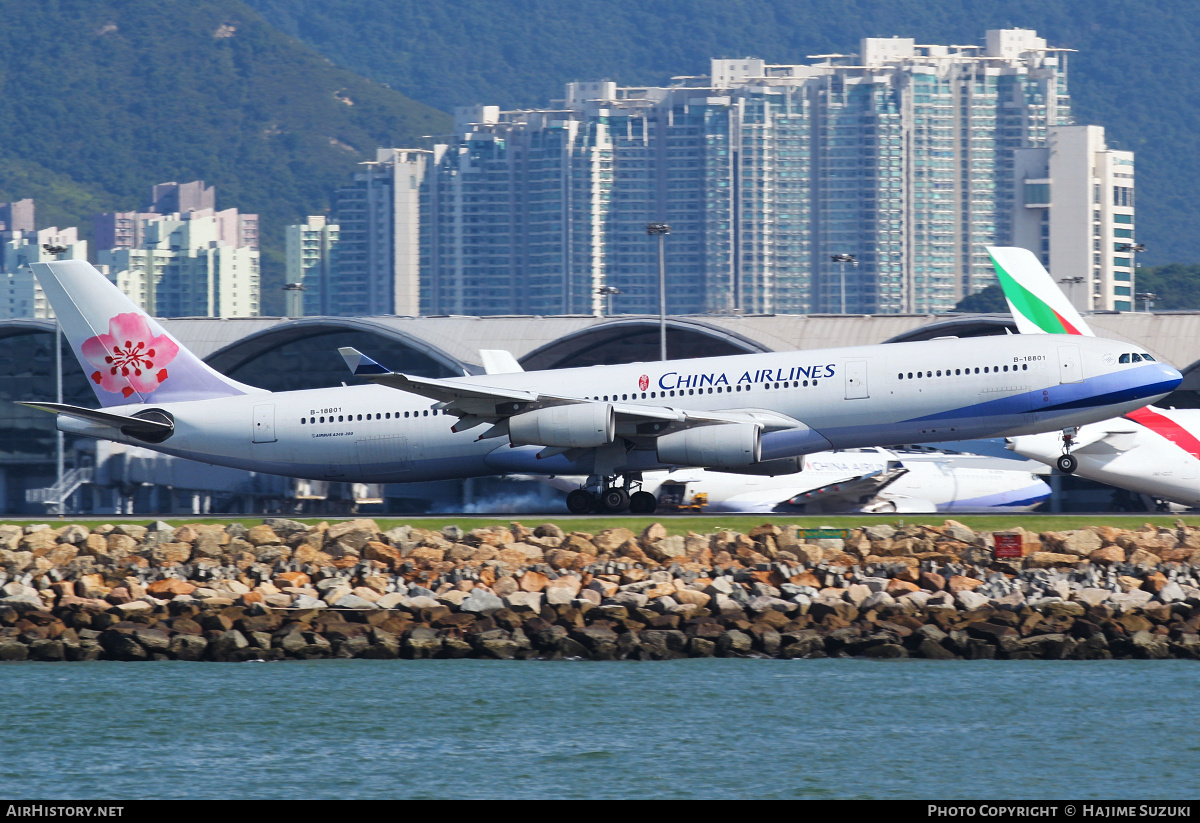Aircraft Photo of B-18801 | Airbus A340-313 | China Airlines | AirHistory.net #385208