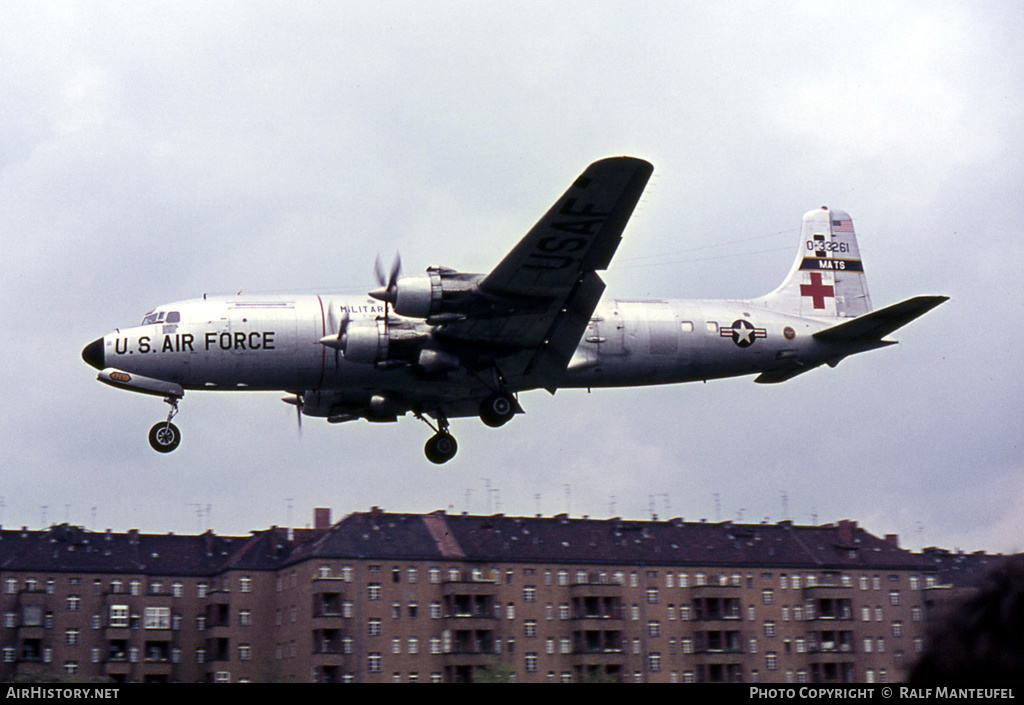 Aircraft Photo of 53-3261 / 0-33261 | Douglas C-118A Liftmaster (DC-6A) | USA - Air Force | AirHistory.net #385210