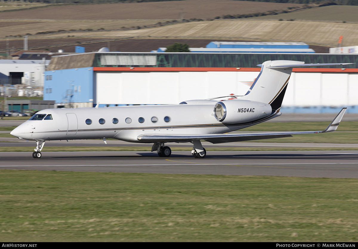 Aircraft Photo of N504AC | Gulfstream Aerospace G-V-SP Gulfstream G550 | AirHistory.net #385217