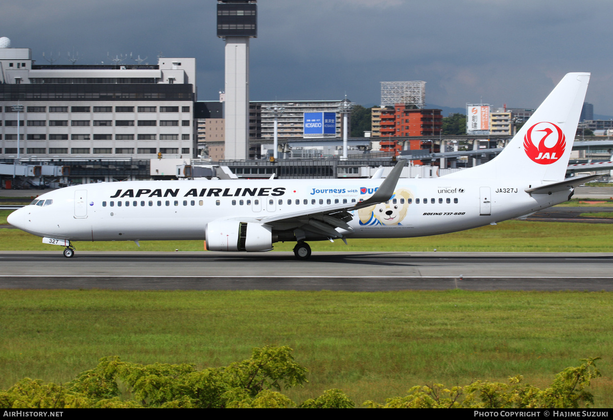 Aircraft Photo of JA327J | Boeing 737-846 | JAL Express - JAL | AirHistory.net #385225