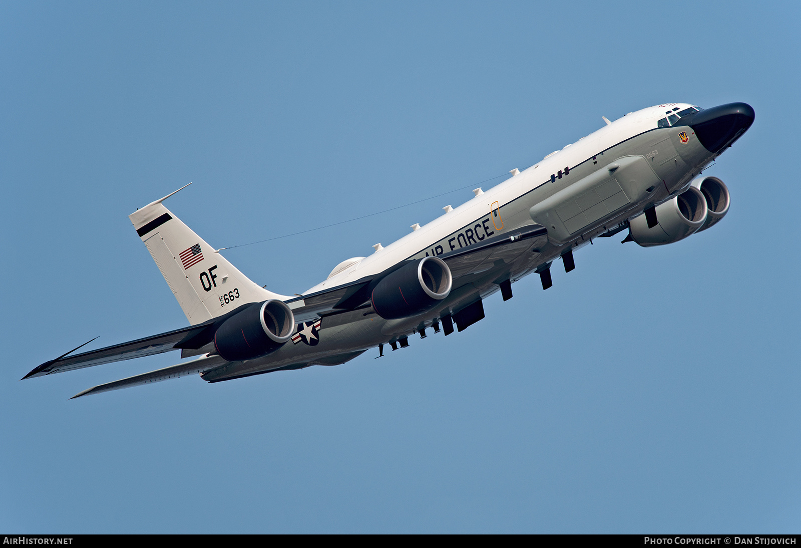Aircraft Photo of 61-2663 / AF61-663 | Boeing RC-135S | USA - Air Force | AirHistory.net #385232