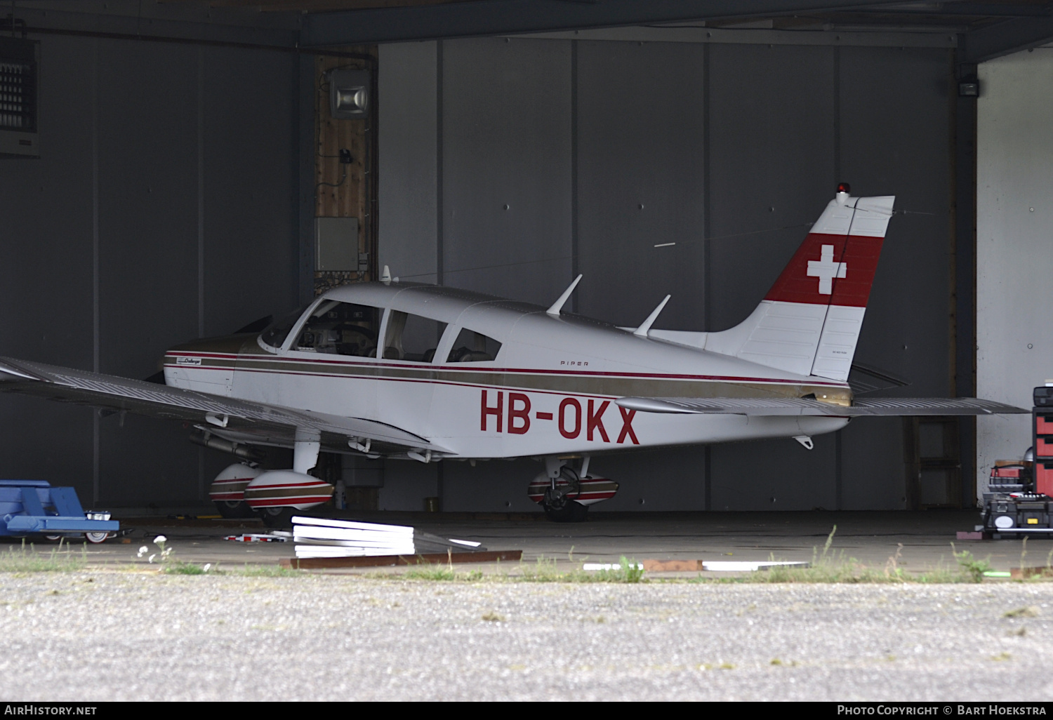 Aircraft Photo of HB-OKX | Piper PA-28-180 Cherokee Challenger | AirHistory.net #385238