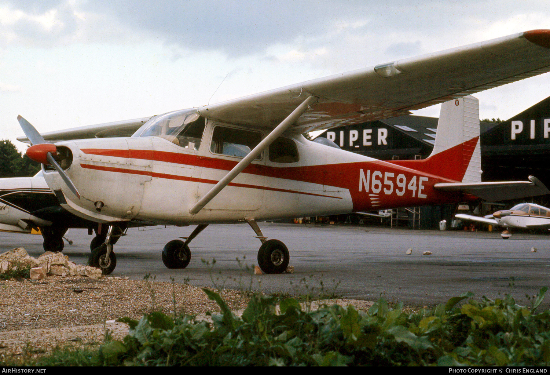 Aircraft Photo of N6594E | Cessna 175 | AirHistory.net #385246