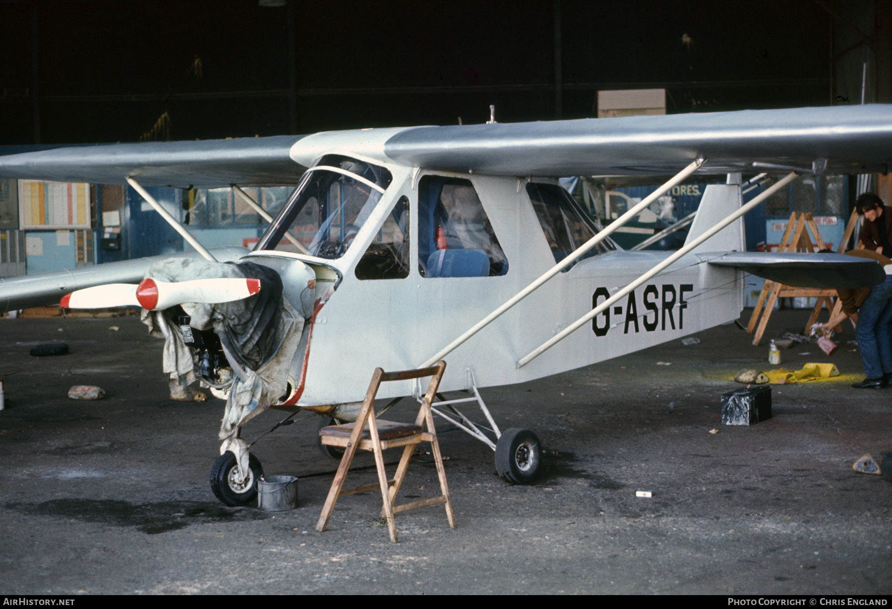 Aircraft Photo of G-ASRF | Gowland Jenny Wren | AirHistory.net #385249