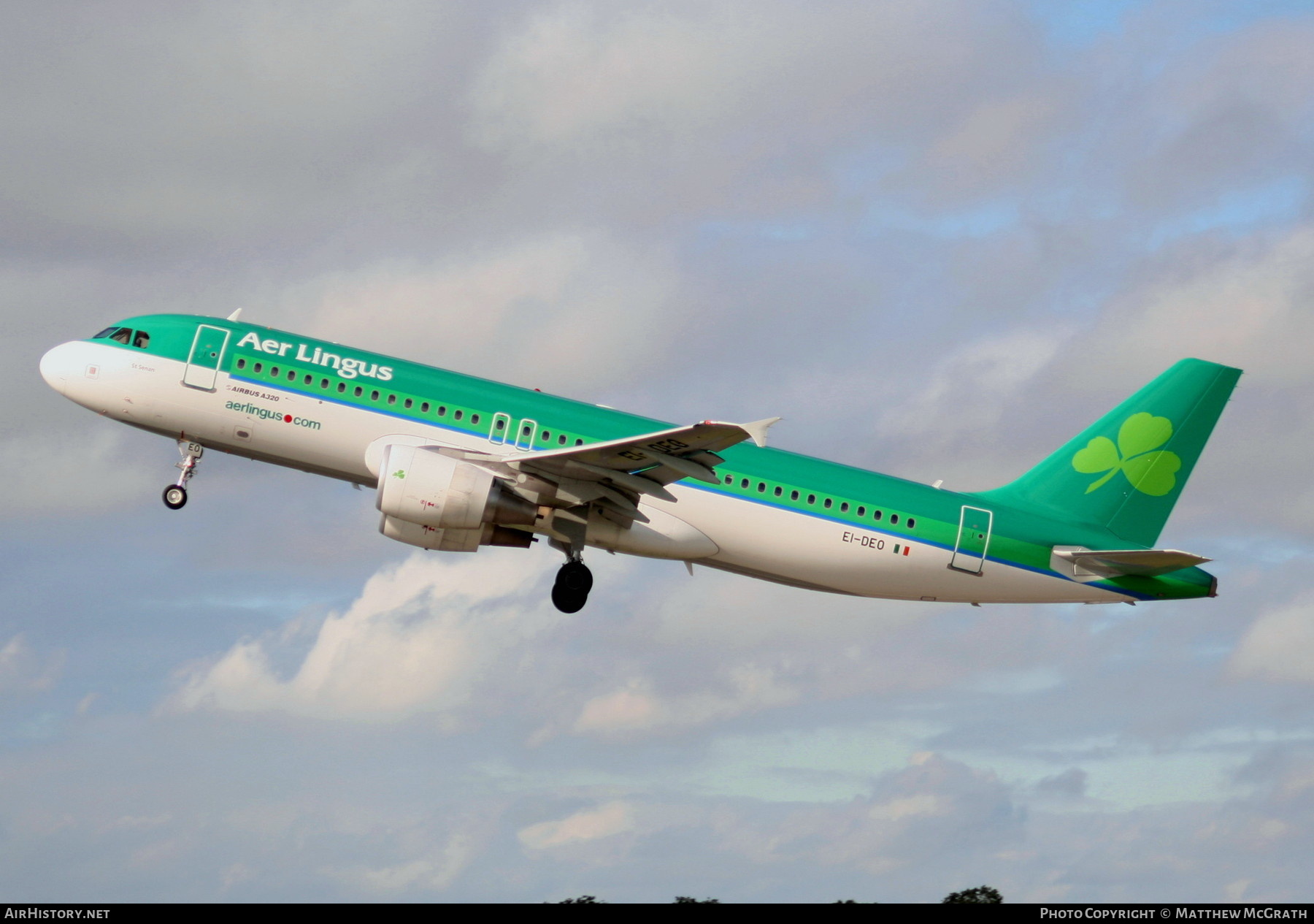 Aircraft Photo of EI-DEO | Airbus A320-214 | Aer Lingus | AirHistory.net #385252