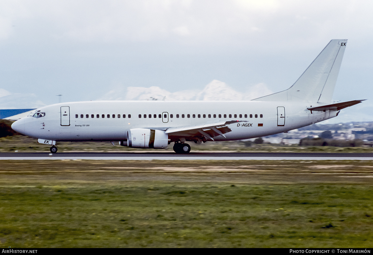 Aircraft Photo of D-AGEK | Boeing 737-3M8 | Germania | AirHistory.net #385253