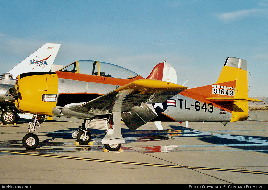 Aircraft Photo of N81643 / 91643 | North American T-28A Trojan | AirHistory.net #385260