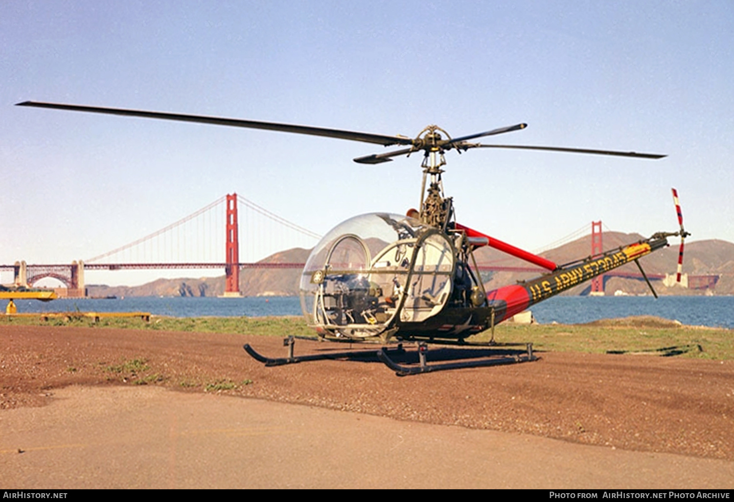 Aircraft Photo of 57-3045 / 573045 | Hiller H-23D (UH-12D) | USA - Army | AirHistory.net #385264