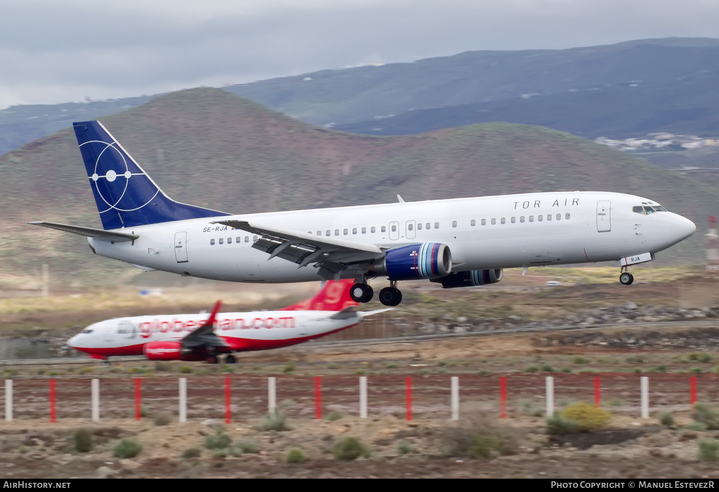 Aircraft Photo of SE-RJA | Boeing 737-4Q8 | Tor Air | AirHistory.net #385267