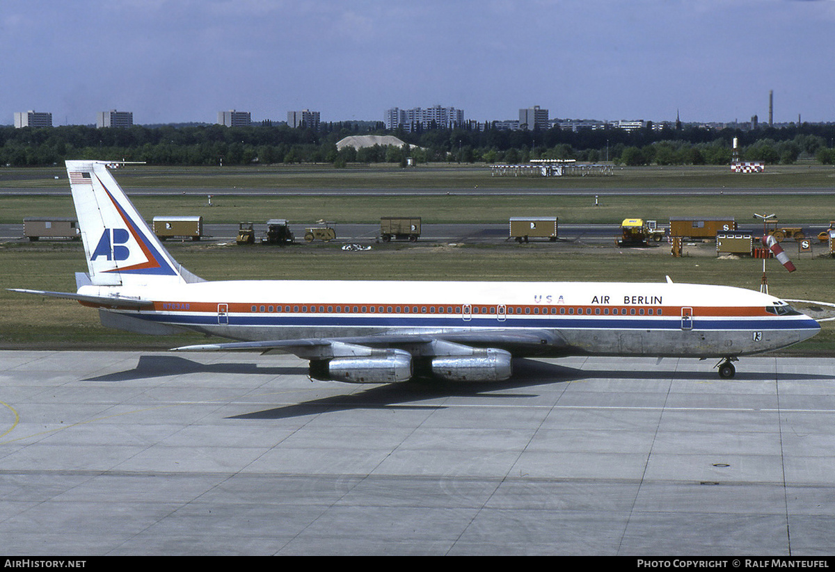 Aircraft Photo of N763AB | Boeing 707-331 | Air Berlin USA | AirHistory.net #385308