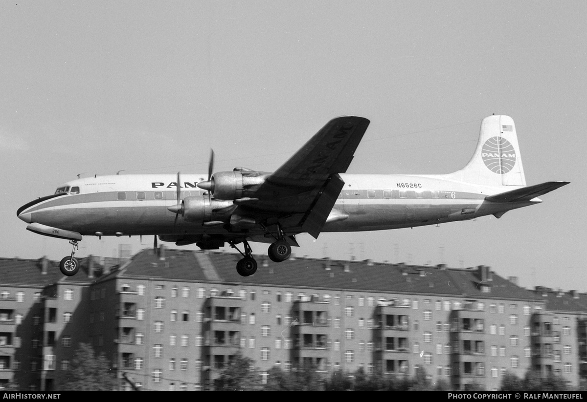 Aircraft Photo of N6526C | Douglas DC-6B | Pan American World Airways - Pan Am | AirHistory.net #385309