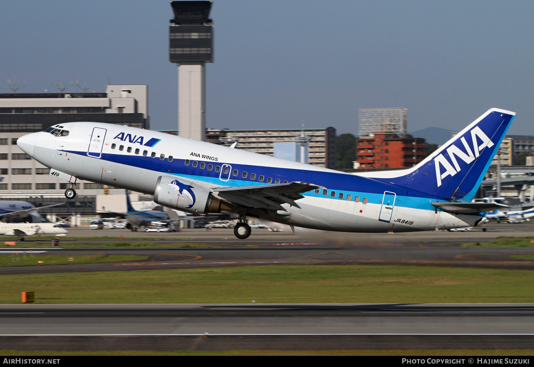 Aircraft Photo of JA8419 | Boeing 737-54K | All Nippon Airways - ANA | AirHistory.net #385353