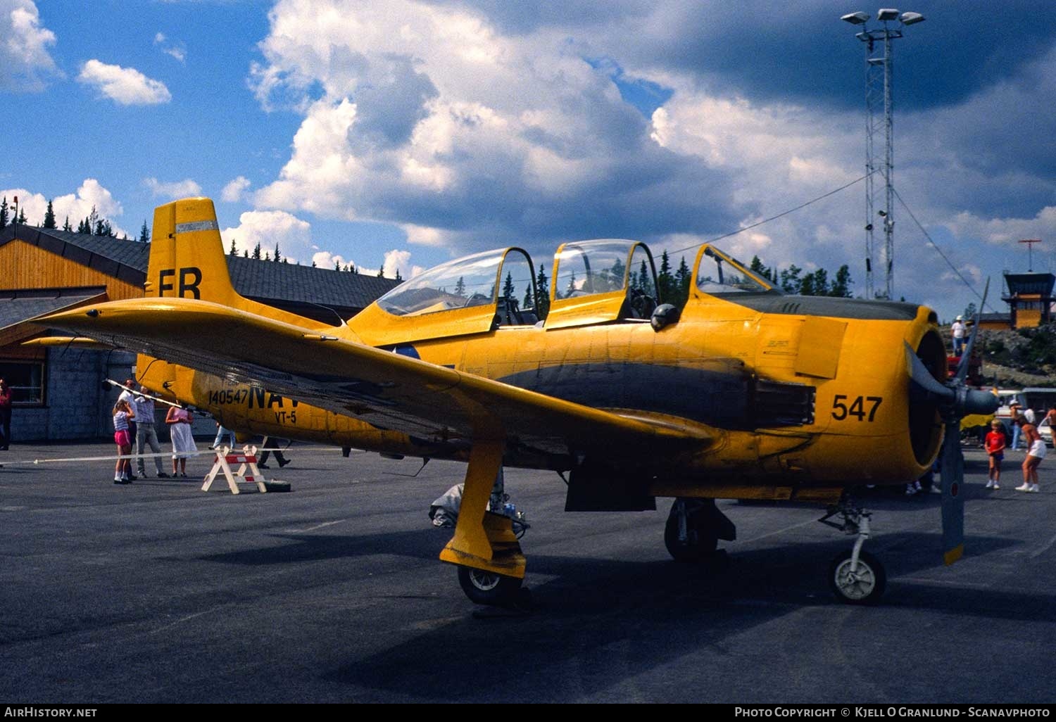 Aircraft Photo of N2800Q / 140547 | North American T-28C Trojan | Scandinavian Historic Flight | USA - Navy | AirHistory.net #385354