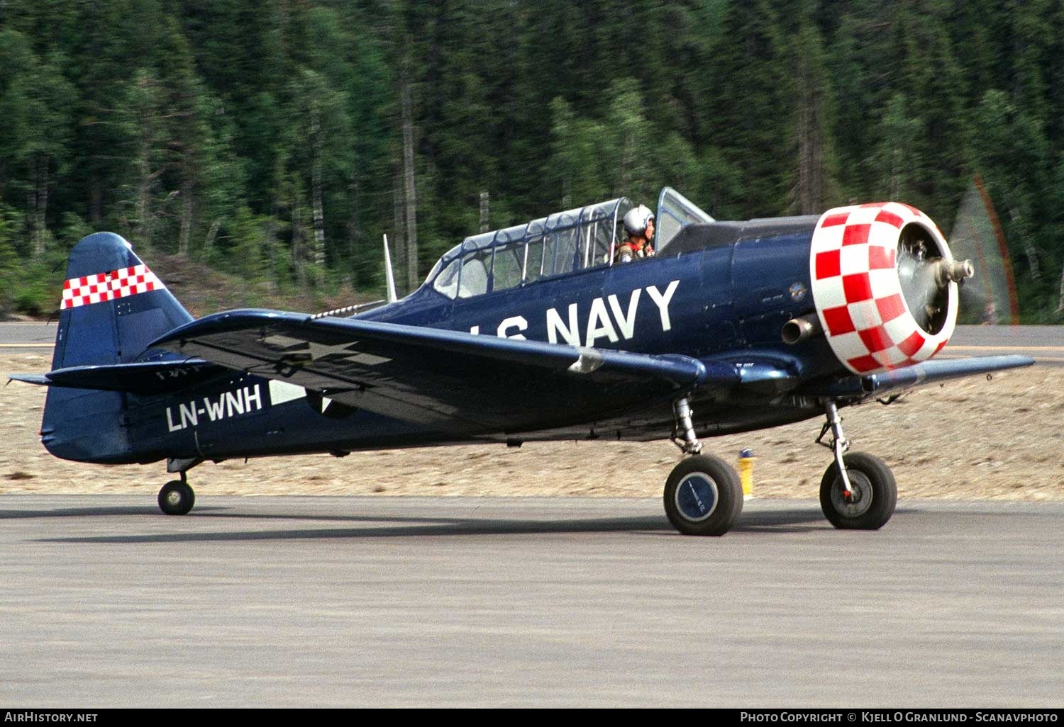 Aircraft Photo of LN-WNH | North American AT-6D Harvard III | USA - Navy | AirHistory.net #385355