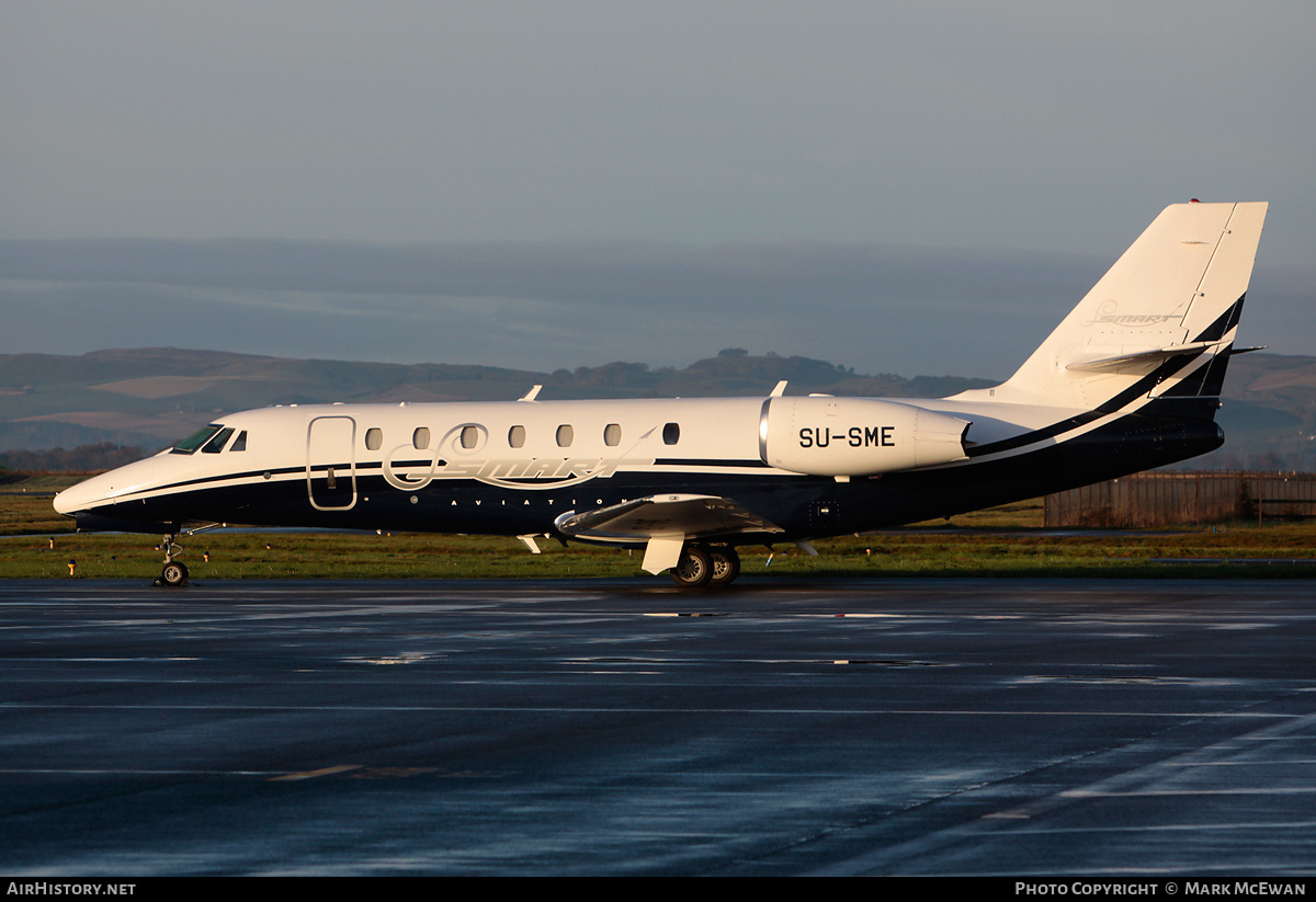 Aircraft Photo of SU-SME | Cessna 680 Citation Sovereign | Smart Aviation | AirHistory.net #385372