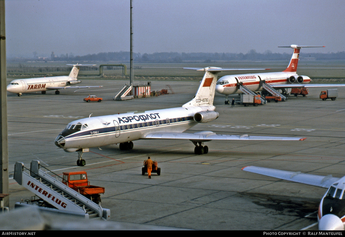 Aircraft Photo of CCCP-65783 | Tupolev Tu-134A-3 | Aeroflot | AirHistory.net #385378