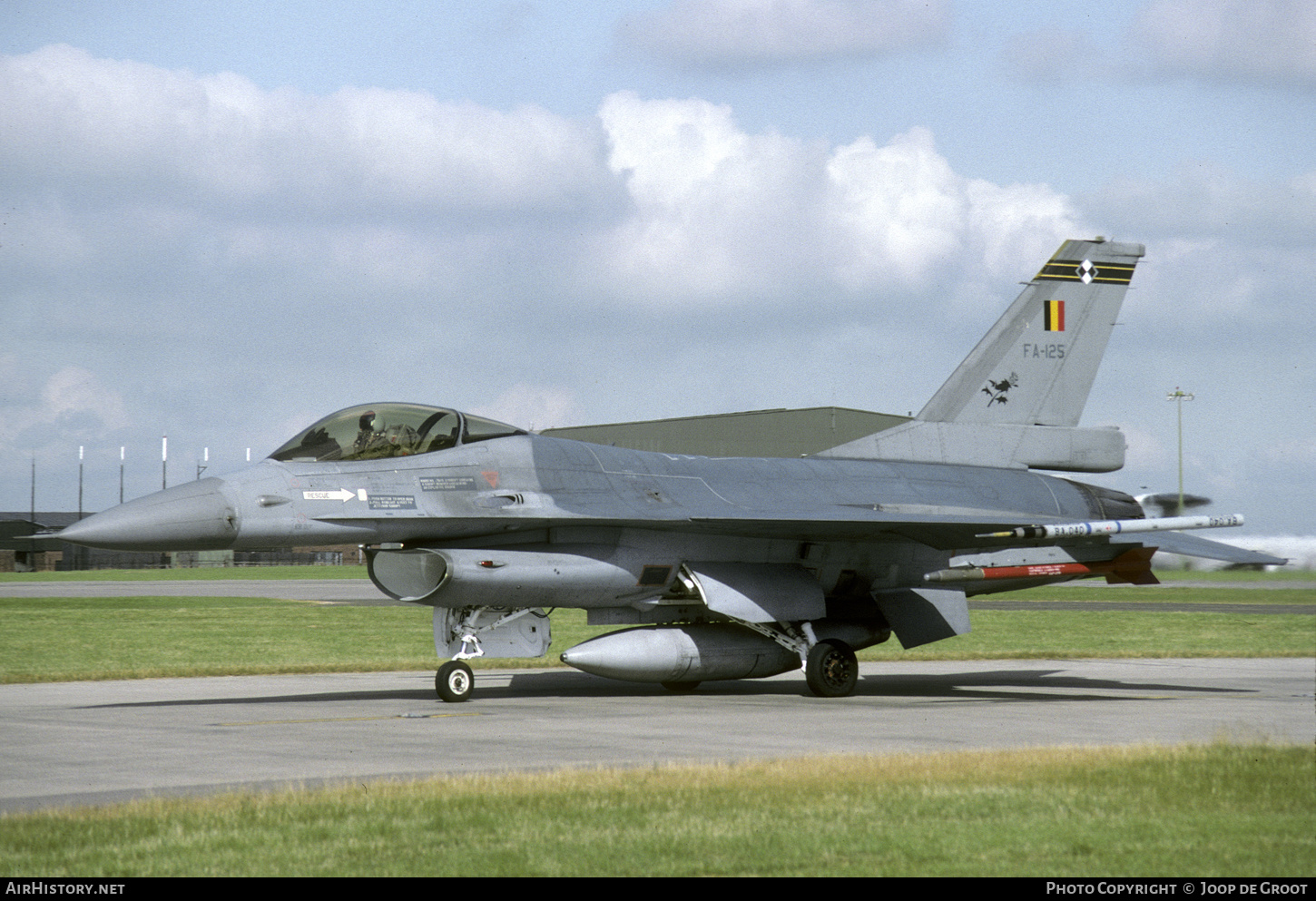 Aircraft Photo of FA-125 | General Dynamics F-16A Fighting Falcon | Belgium - Air Force | AirHistory.net #385388