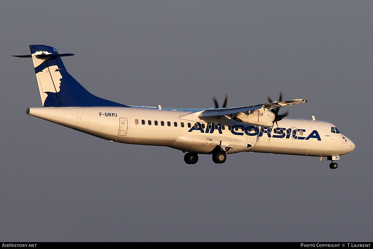 Aircraft Photo of F-GRPJ | ATR ATR-72-500 (ATR-72-212A) | Air Corsica | AirHistory.net #385391