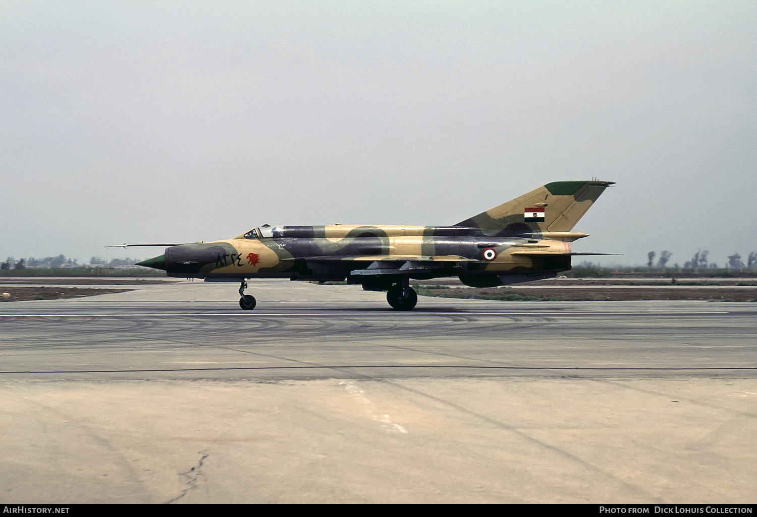 Aircraft Photo of 8324 / ۸۳۲٤ | Mikoyan-Gurevich MiG-21M | Egypt - Air Force | AirHistory.net #385395
