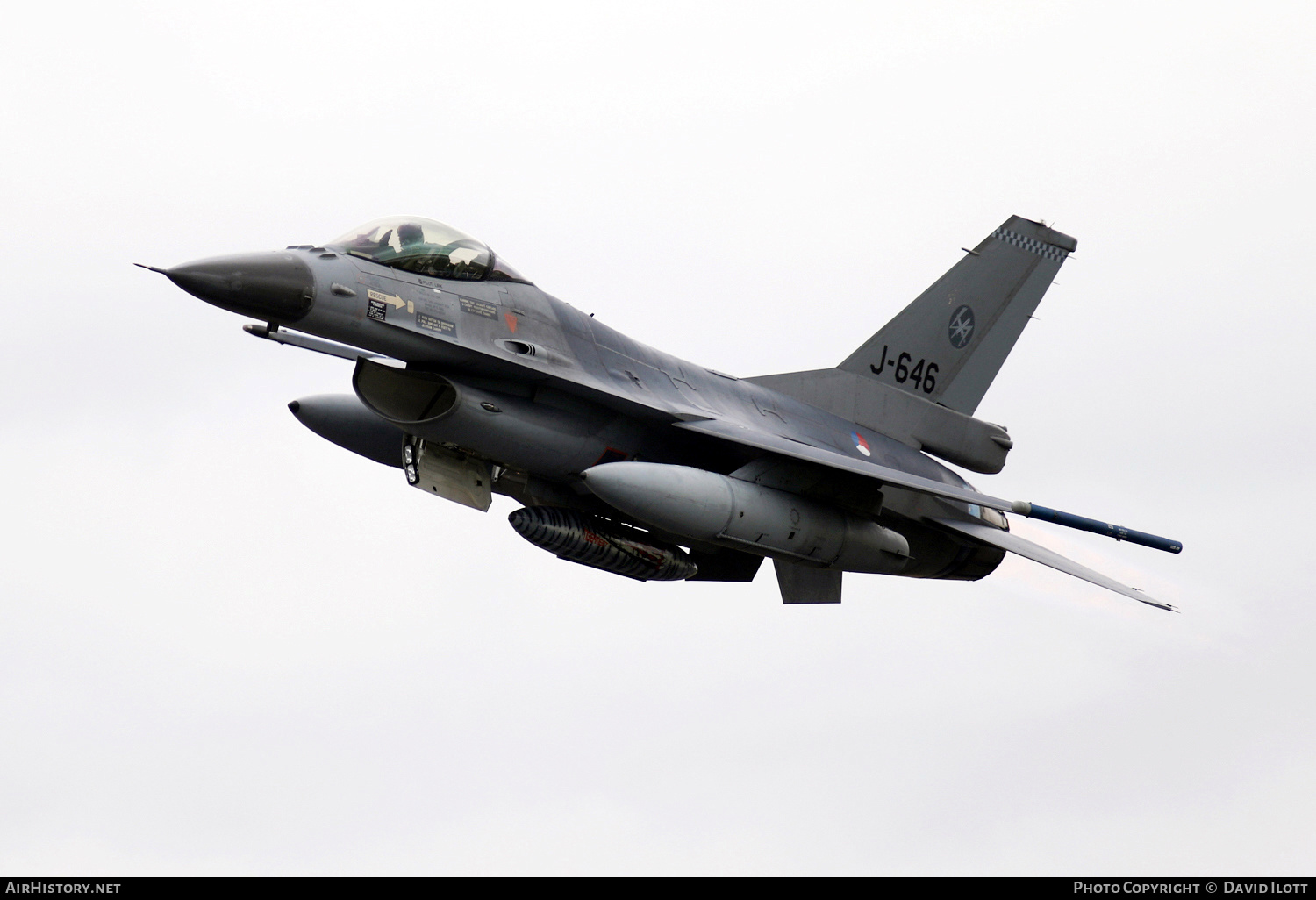 Aircraft Photo of J-646 | General Dynamics F-16AM Fighting Falcon | Netherlands - Air Force | AirHistory.net #385397