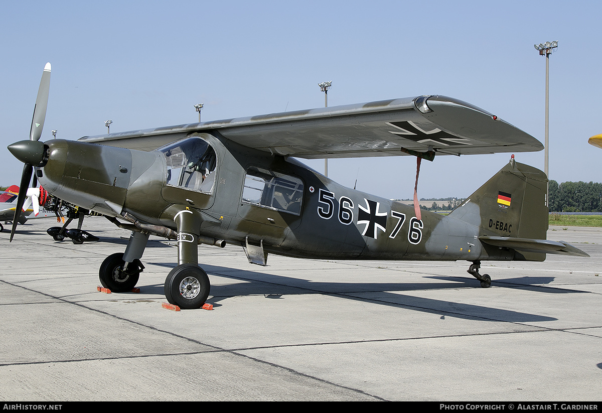 Aircraft Photo of D-EBAC / 5676 | Dornier Do-27A-4 | Germany - Army | AirHistory.net #385402