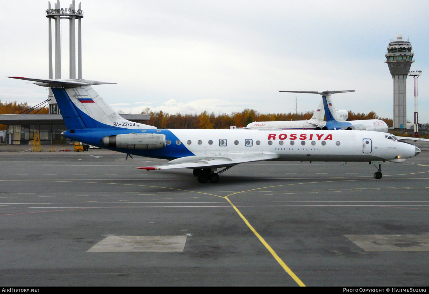Aircraft Photo of RA-65759 | Tupolev Tu-134A | Rossiya - Russian Airlines | AirHistory.net #385413