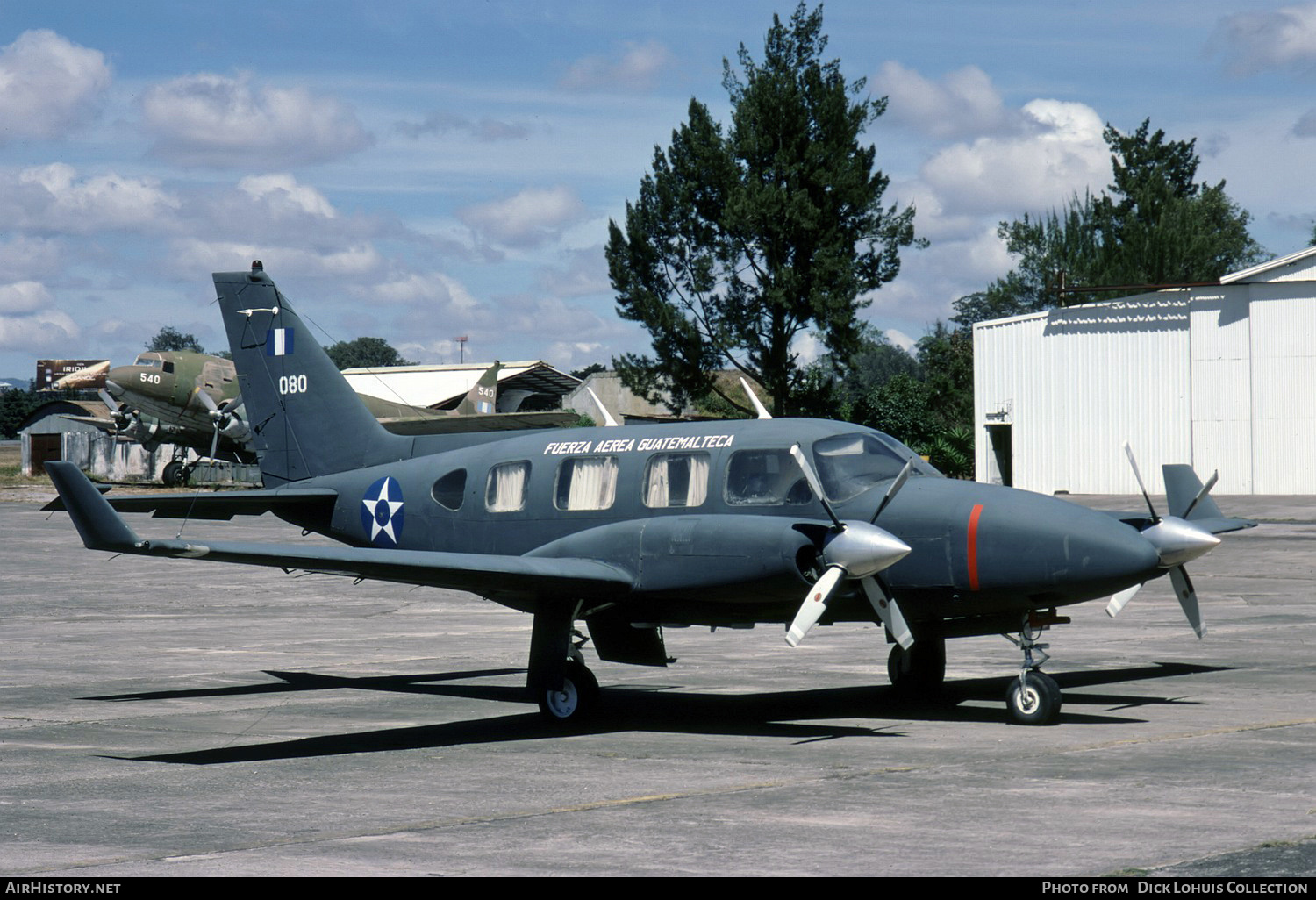 Aircraft Photo of 080 | Piper PA-31-... Navajo .../Colemill Panther Navajo | Guatemala - Air Force | AirHistory.net #385437