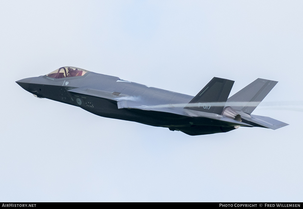 Aircraft Photo of F-017 | Lockheed Martin F-35A Lightning II | Netherlands - Air Force | AirHistory.net #385450