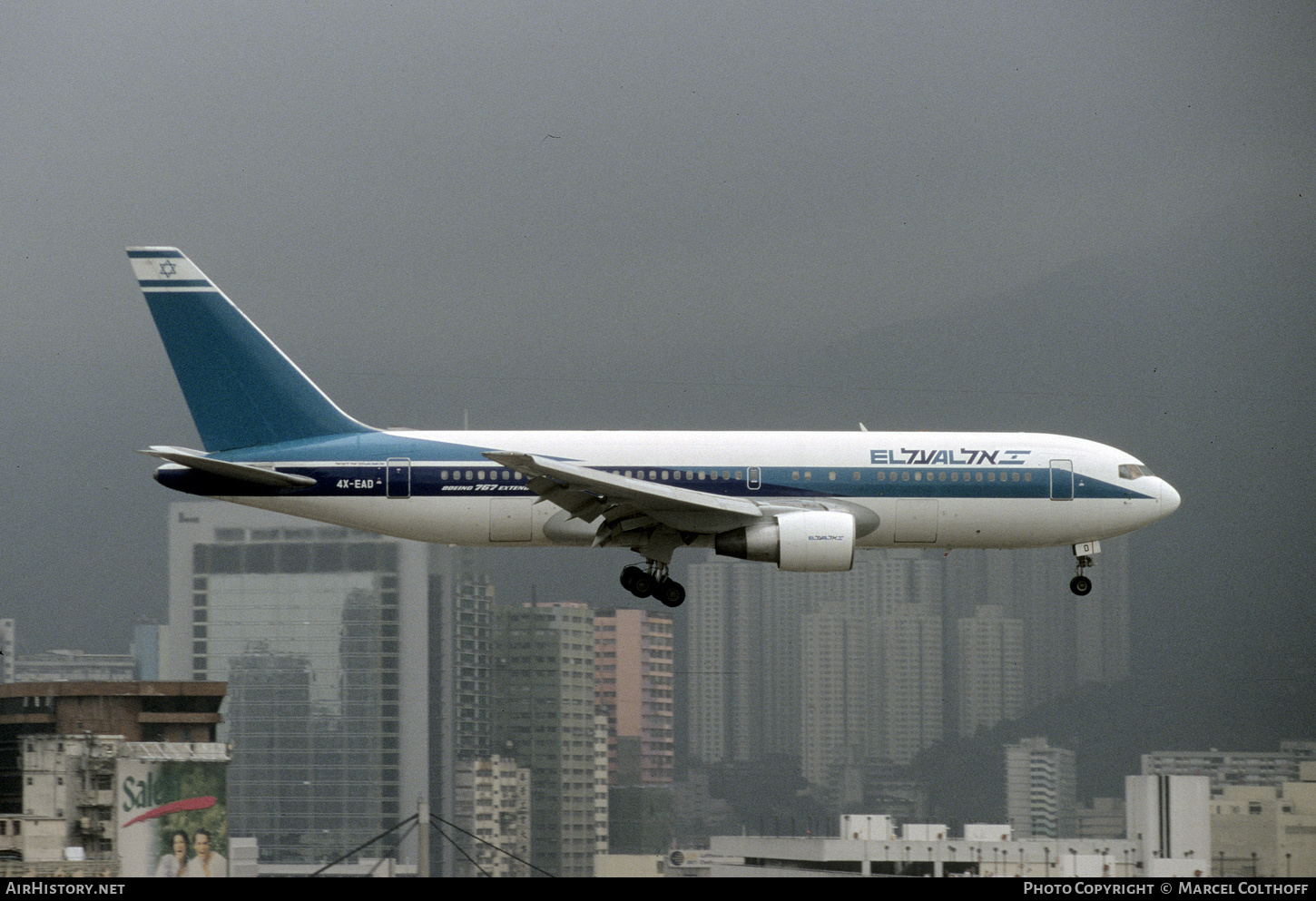Aircraft Photo of 4X-EAD | Boeing 767-258/ER | El Al Israel Airlines | AirHistory.net #385453