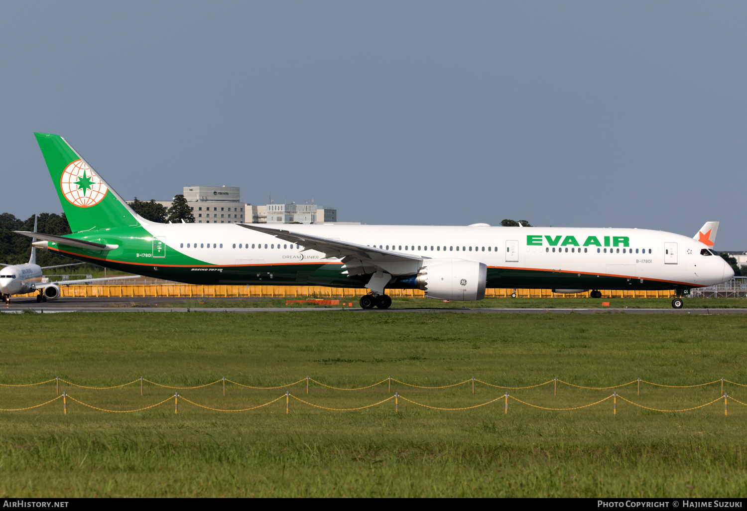 Aircraft Photo of B-17801 | Boeing 787-10 Dreamliner | EVA Air | AirHistory.net #385457