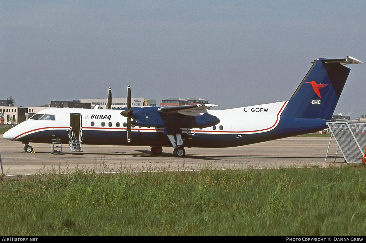 Aircraft Photo of C-GOFW | De Havilland Canada DHC-8-314 Dash 8 | Buraq Air | AirHistory.net #385458