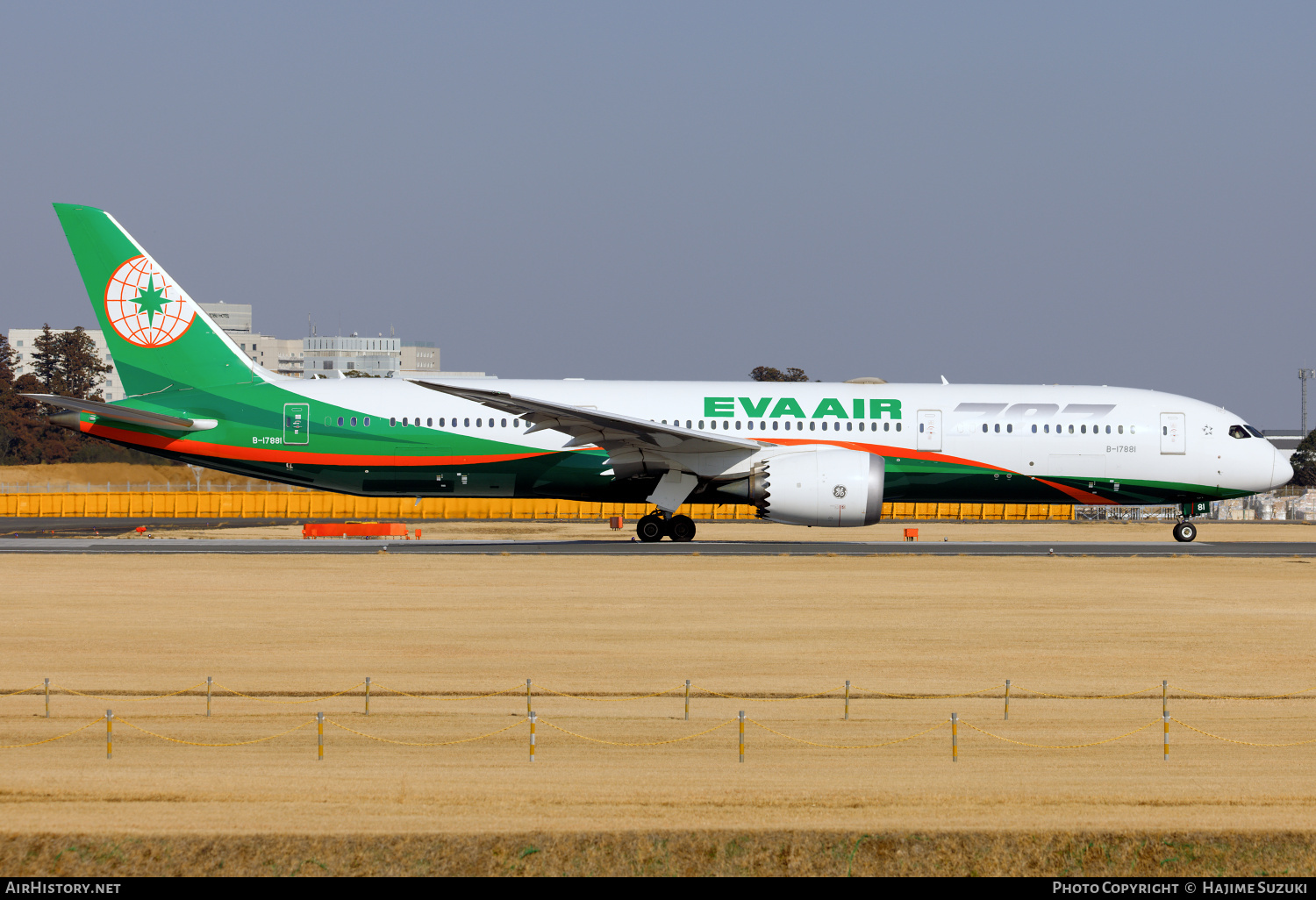 Aircraft Photo of B-17881 | Boeing 787-9 Dreamliner | EVA Air | AirHistory.net #385460