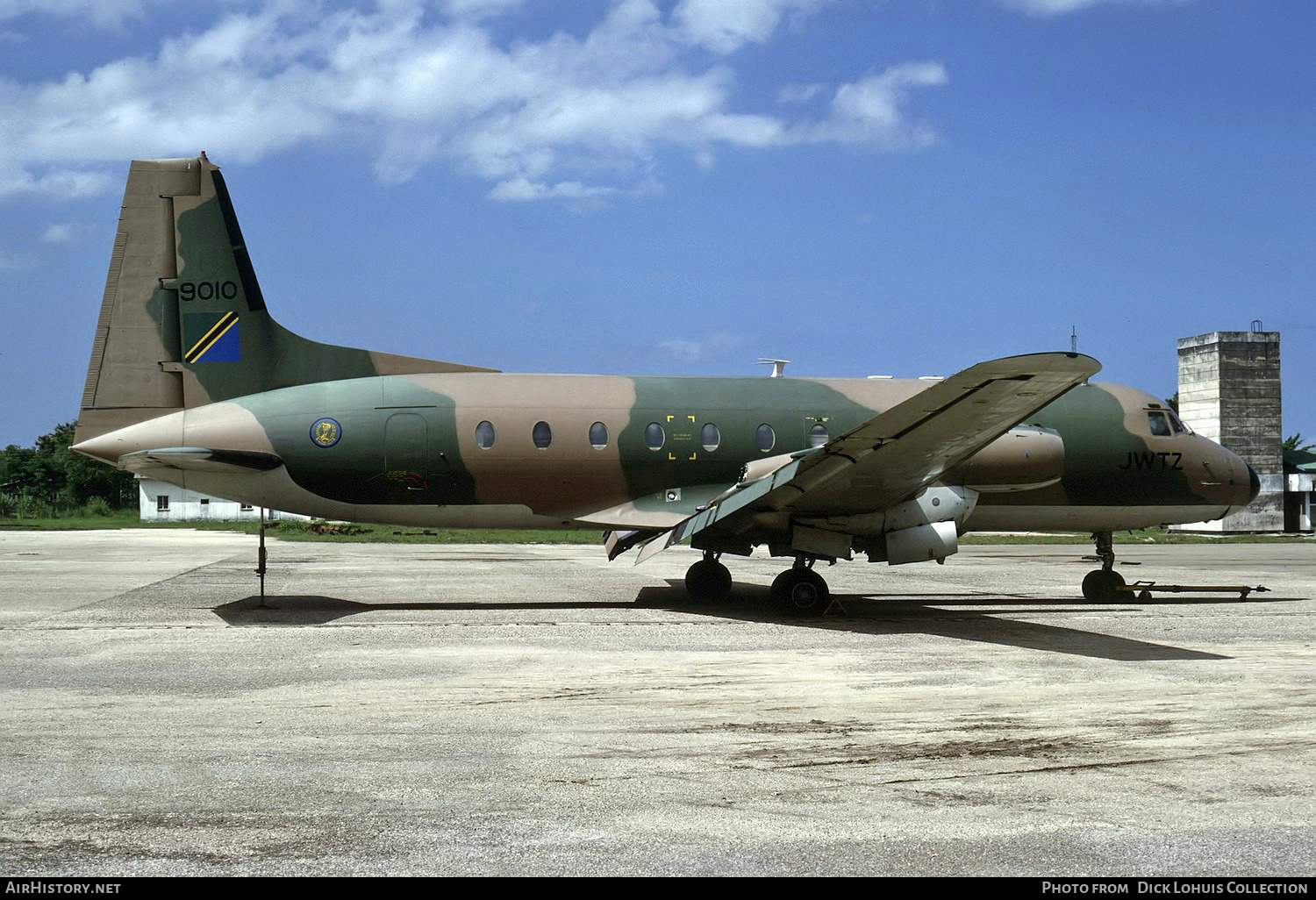 Aircraft Photo of JW9010 | British Aerospace BAe-748 Srs2A/314LFD | Tanzania - Air Force | AirHistory.net #385470