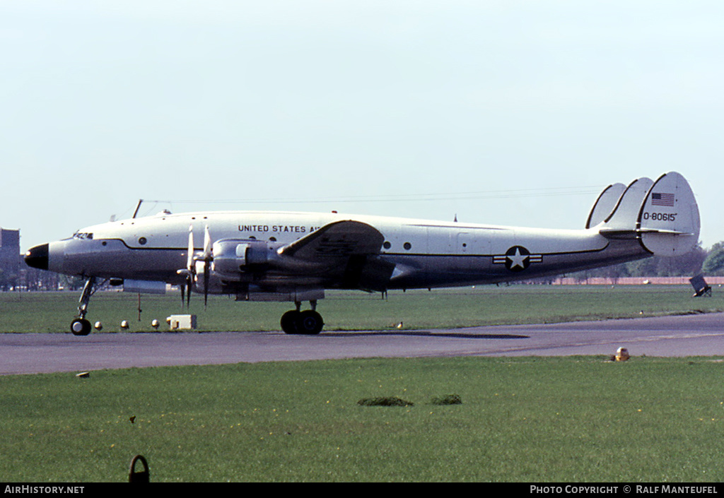 Aircraft Photo of 48-615 / 0-80615 | Lockheed C-121A Constellation | USA - Air Force | AirHistory.net #385494