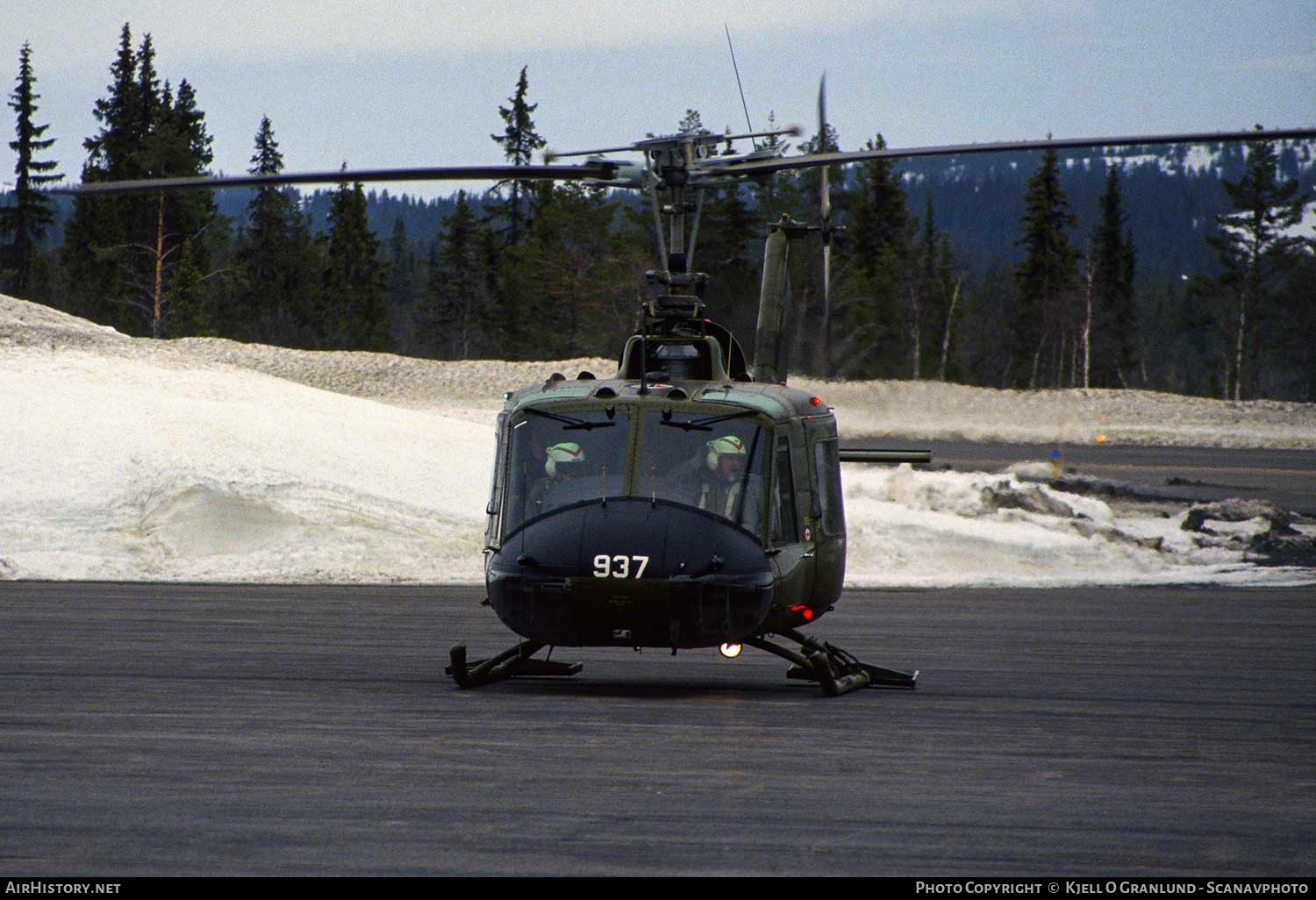 Aircraft Photo of 937 | Bell UH-1B Iroquois | Norway - Air Force | AirHistory.net #385499