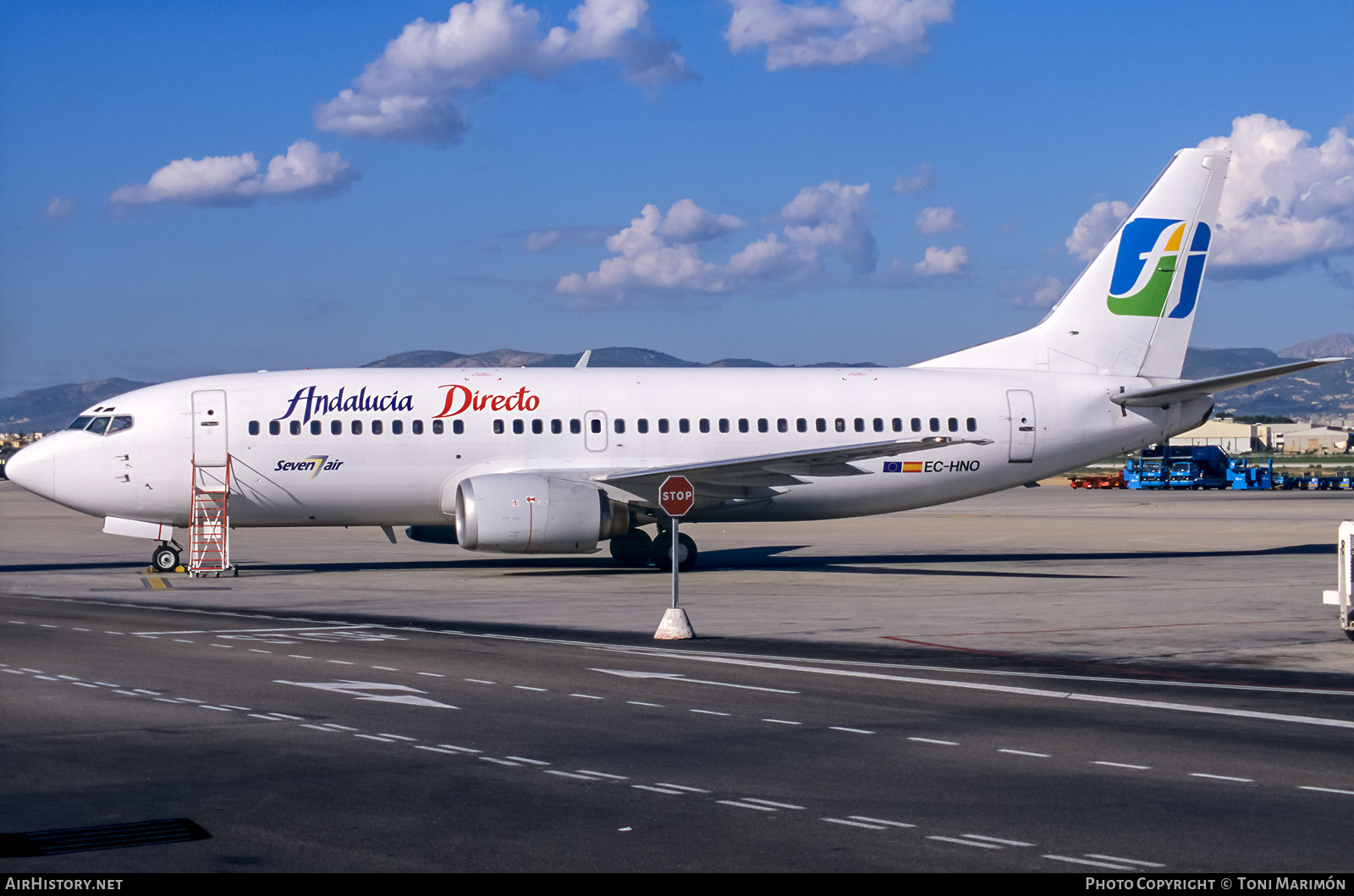 Aircraft Photo of EC-HNO | Boeing 737-3K9 | Seven Air | AirHistory.net #385525