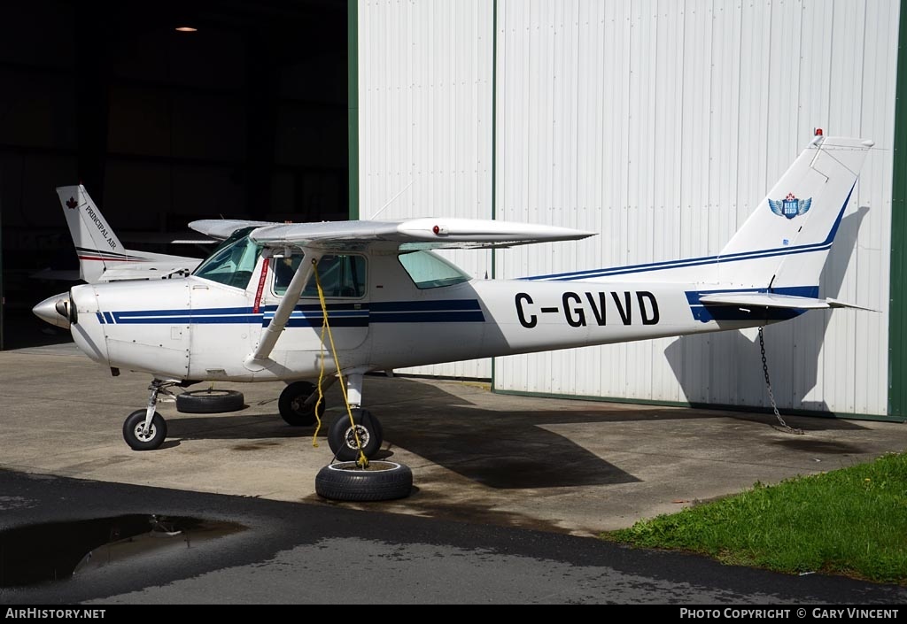 Aircraft Photo of C-GVVD | Cessna 152 | Blue Bird Flight Academy | AirHistory.net #385532